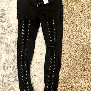 Fashion Nova Lace up pants